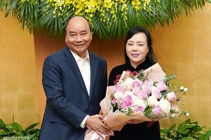 Phát biểu chia tay, Thủ tướng biểu dương nguyên Bộ trưởng Bộ Y tế Nguyễn Thị Kim Tiến