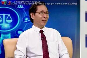 Luật sư Nguyễn Chiến - Đại biểu QH khóa XIV, nguyên Phó chủ tịch Liên đoàn Luật sư Việt Nam thảo luận về việc thi hành pháp luật về trách nhiệm bồi thường thiệt hại của Nhà nước