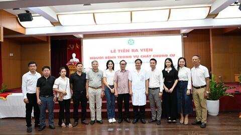Vụ cháy chung cư mini: 10 người được ra viện, 1 nạn nhân còn hôn mê