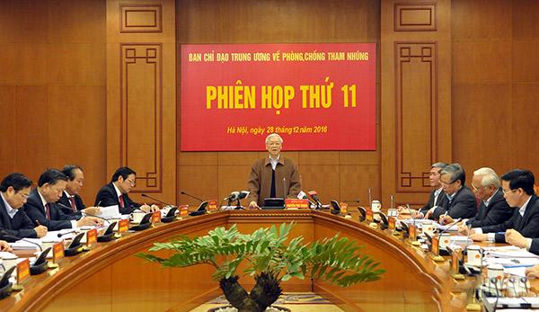 Thành lập 8 Đoàn kiểm tra, giám sát điều tra, truy tố, xét xử các vụ án tham nhũng